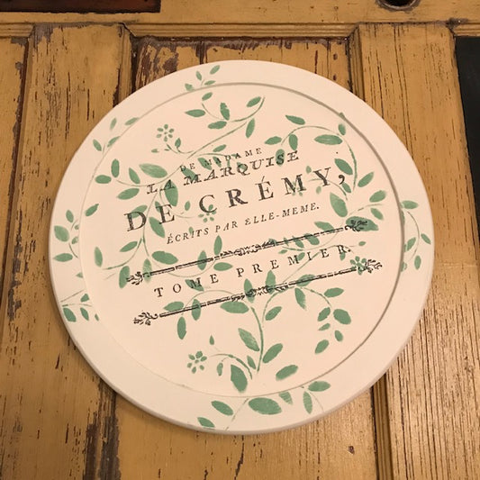 Thrift Store Lazy Susan Makeover