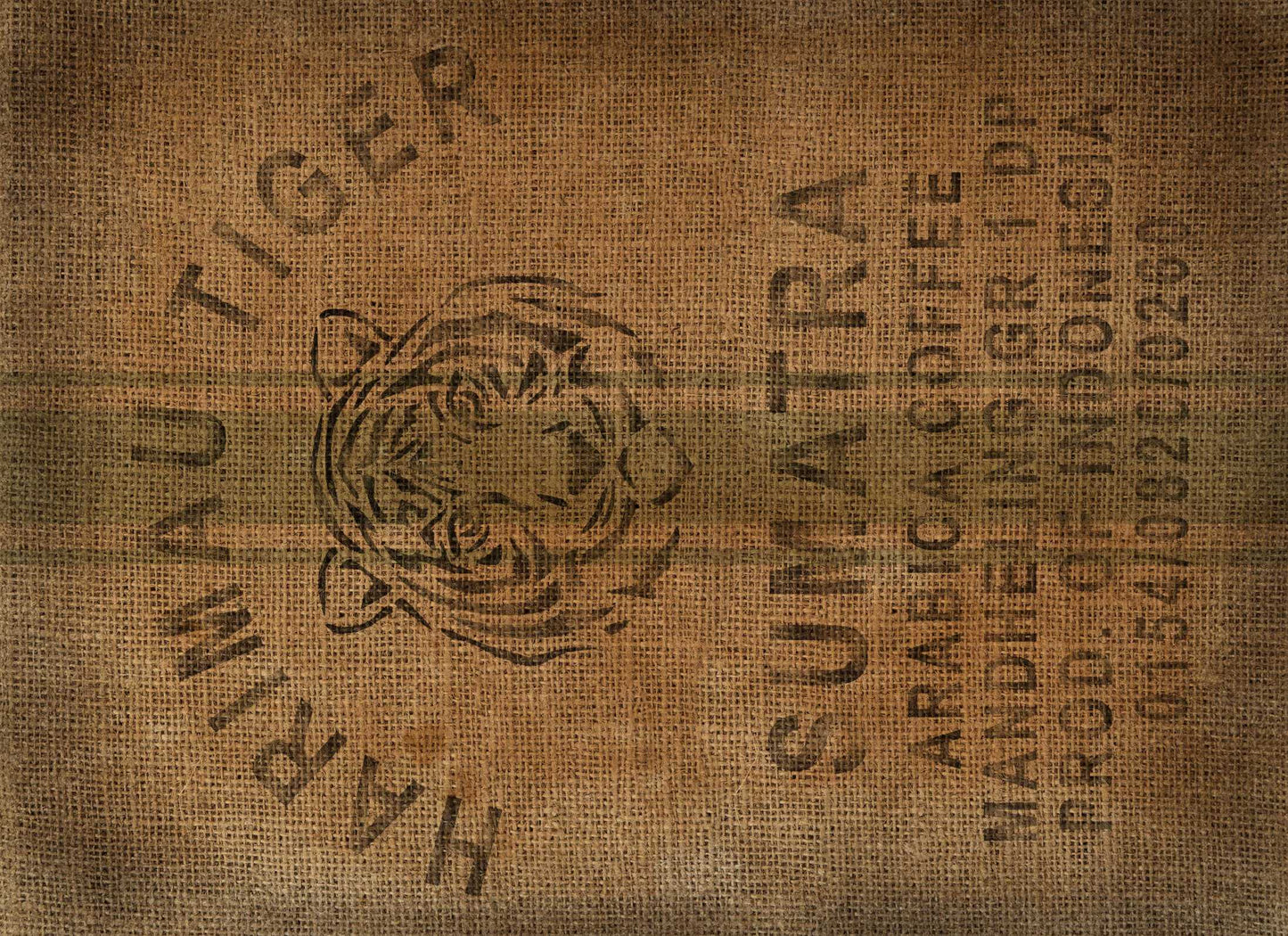 Coffee Sack 21x29" Decoupage Paper by Roycycled Treasures