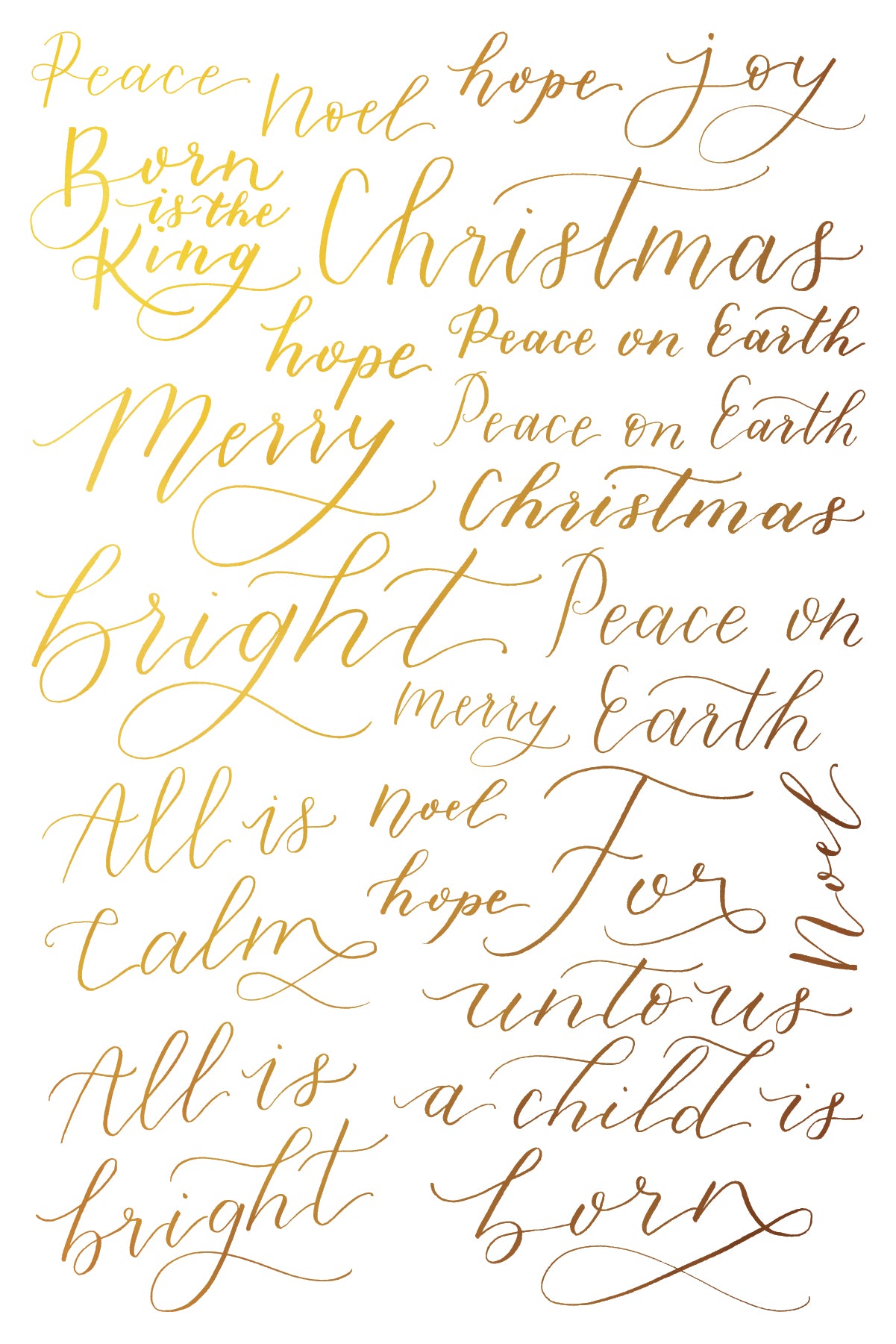 Tinsel 8x12” Foil Transfer EIGHT Sheet Set by Iron Orchid Designs (IOD) *Limited Edition*