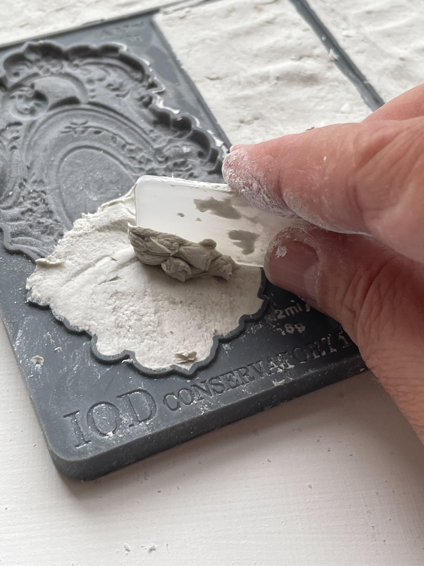 Conservatory Labels 6x10" Decor Mould by Iron Orchid Designs (IOD)
