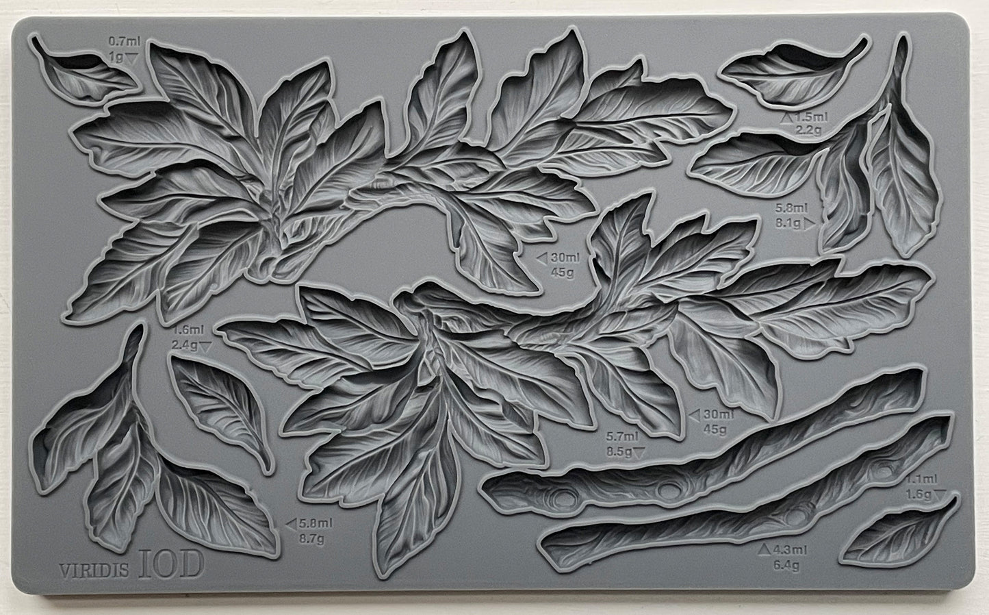 Viridis 6x10" Decor Mould by Iron Orchid Designs (IOD)