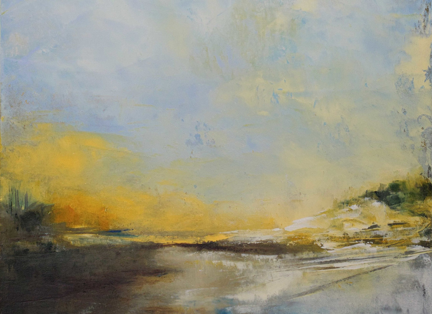 Quiet 21x29" Decoupage Paper by Roycycled Treasures