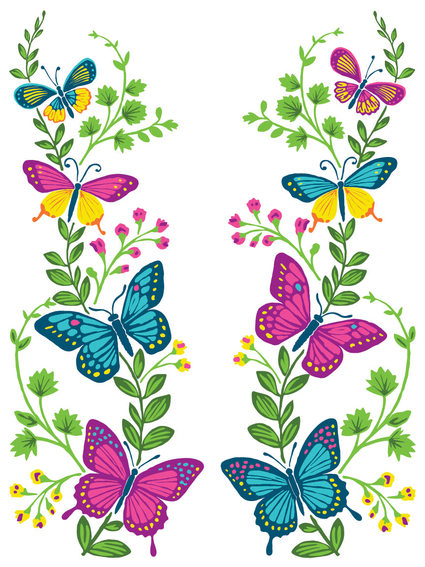 Vida Flora Paint Inlay Designed by Debi Beard