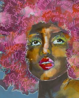 Beauty 21x29" Decoupage Paper by Roycycled Treasures