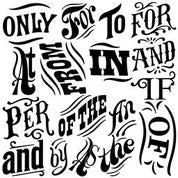 Block Type 12x12" Decor Stamp by Iron Orchid Designs (IOD)