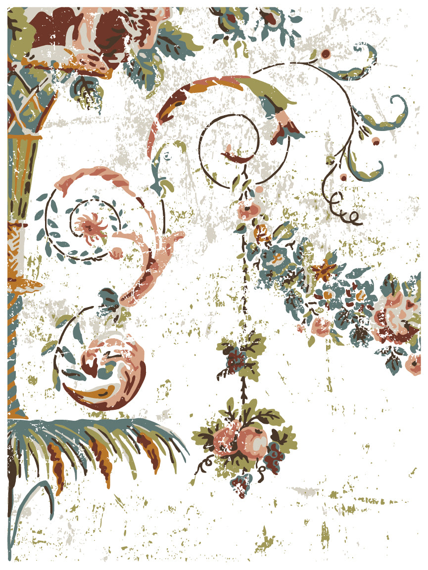 Chateau Paint Inlay 12x16" EIGHT Sheet Set by Iron Orchid Designs (IOD)
