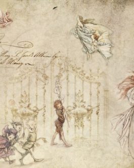 Fairies 21x29" Decoupage Paper by Roycycled Treasures