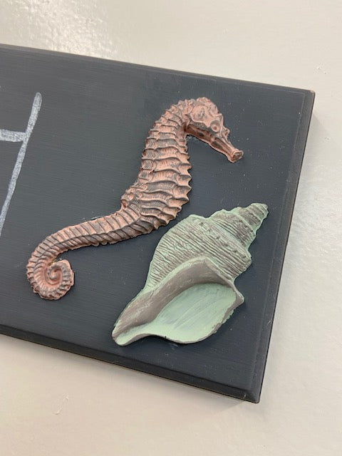 Sea Shells 6x10" Decor Mould by Iron Orchid Designs (IOD)