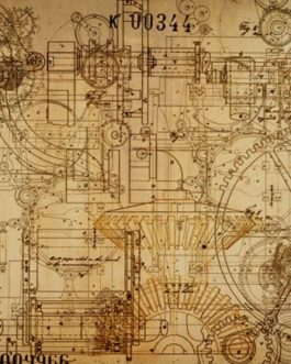 Mechanics Decoupage Paper