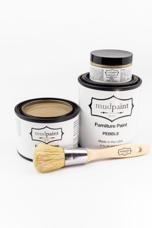 Pebble Clay Based Paint by MudPaint Vintage Furniture Paint