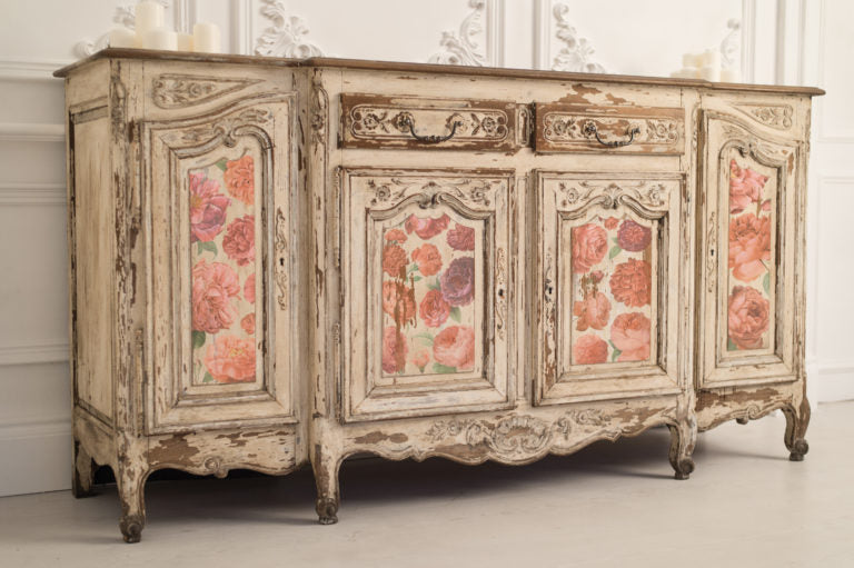 Redoute II 12x16" Transfer Pad EIGHT Sheet Set by Iron Orchid Designs (IOD)