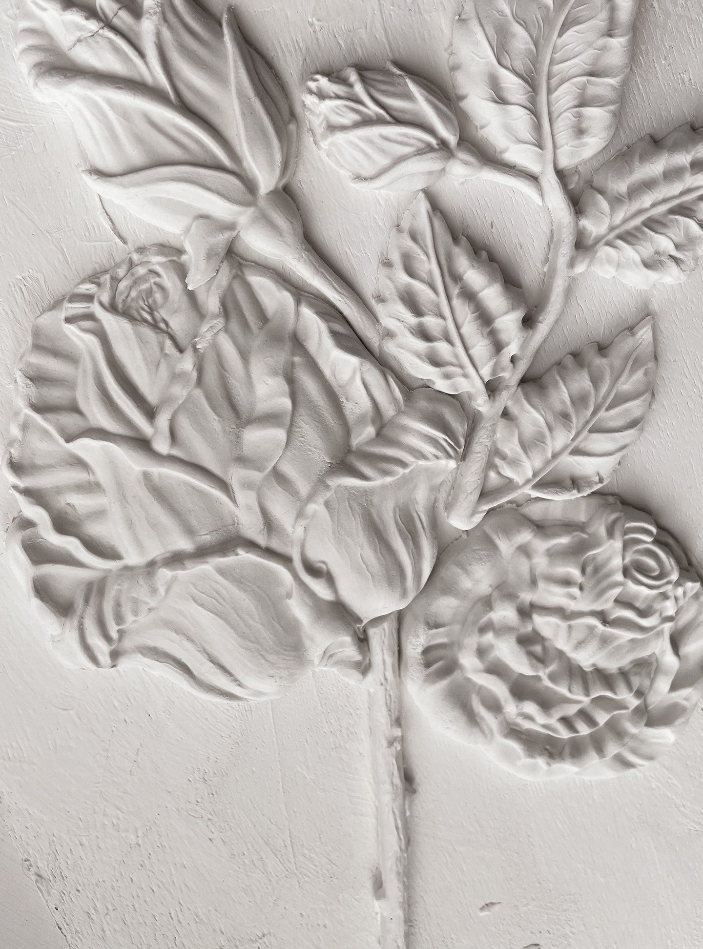 Roses 6x10" Decor Mould by Iron Orchid Designs (IOD)
