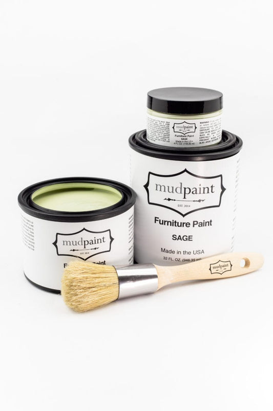 Sage Clay Based Paint by MudPaint Vintage Furniture Paint