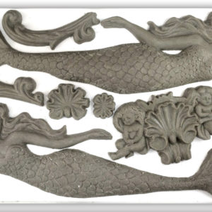 Sea Sisters 6 x 10 Decor Mould