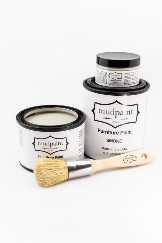 Smoke Clay Based Paint by MudPaint Vintage Furniture Paint