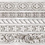Trimmings 2 6x10" Decor Moulds by Iron Orchid Designs (IOD)