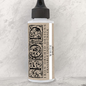 Erasable Chalk Ink - 2 oz. White by Iron Orchid Designs (IOD)