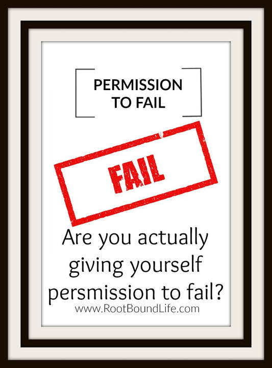 Permission to Fail - No Woo Woo Allowed