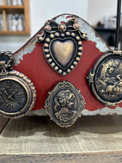 Cameos 6x10" Decor Mould by Iron Orchid Designs (IOD)