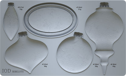 Bibelots 6x10" Decor Mould by Iron Orchid Designs (IOD) *Limited Edition*