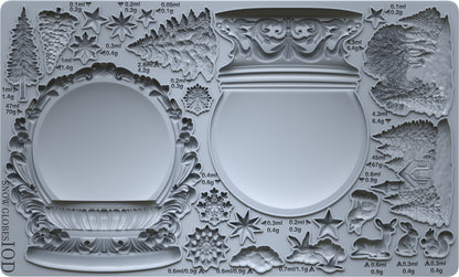 Snow Globes 6x10" Decor Mould by Iron Orchid Designs (IOD) *Limited Edition*