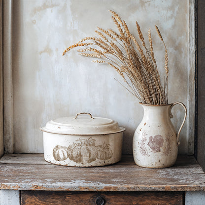 Autumn Blessings 12x12" Decor Stamp by Iron Orchid Designs (IOD) Limited Edition