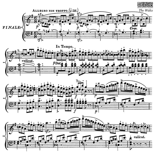 The Waltz 12x12" Decor Stamp by Iron Orchid Designs (IOD)