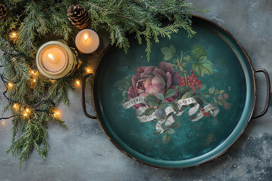 Clementine 8x12" Transfer Pad EIGHT Sheet Set by Iron Orchid Designs (IOD) LIMITED EDITION