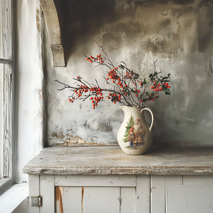 Santa's Hollow 8x12" Transfer Pad EIGHT Sheet Set by Iron Orchid Designs (IOD) LIMITED EDITION