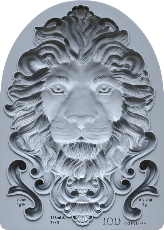 Leonidas 5x7" Decor Mould by Iron Orchid Designs (IOD)