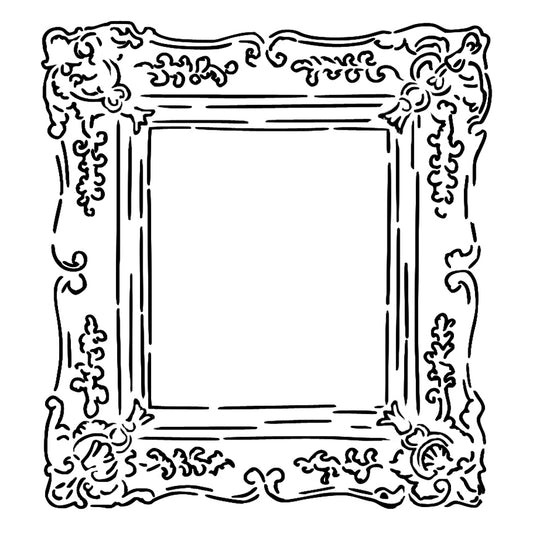 Frame Stencil by Roycycled Treasures