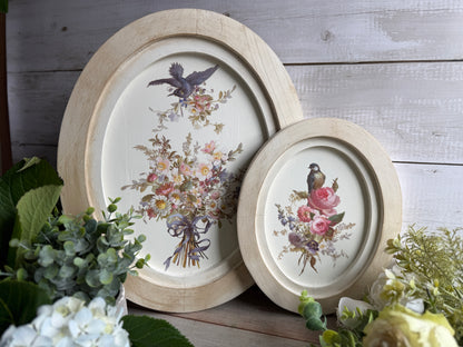 Oval Wood Gallery Blank 12.7 x 15.7" by Iron Orchid Designs (IOD)