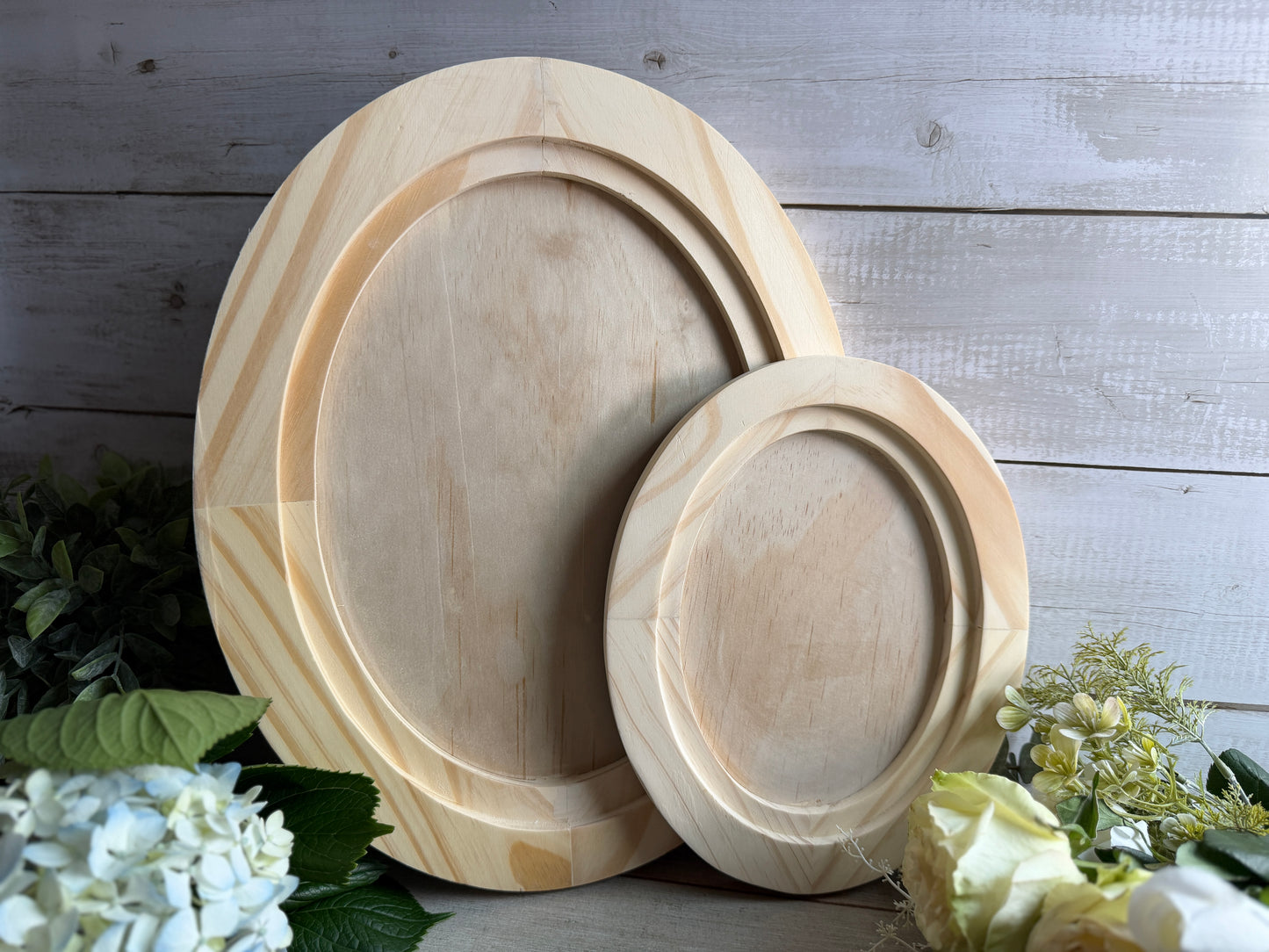 Oval Wood Gallery Blank 12.7 x 15.7" by Iron Orchid Designs (IOD)