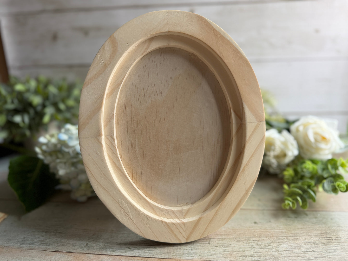 Oval Wood Gallery Blank 12.7 x 15.7" by Iron Orchid Designs (IOD)