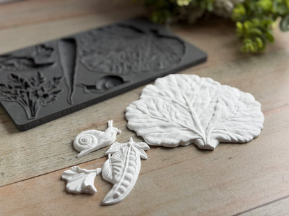 Spring Garden 6x10" Decor Mould by Iron Orchid Designs (IOD)
