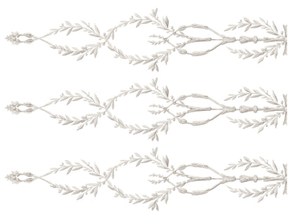 Trompe l'oeil Laurel 12x16" Paint Inlay FOUR Sheet Set by Iron Orchid Designs (IOD)