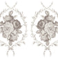 Trompe l'oeil Laurel Paint Inlay