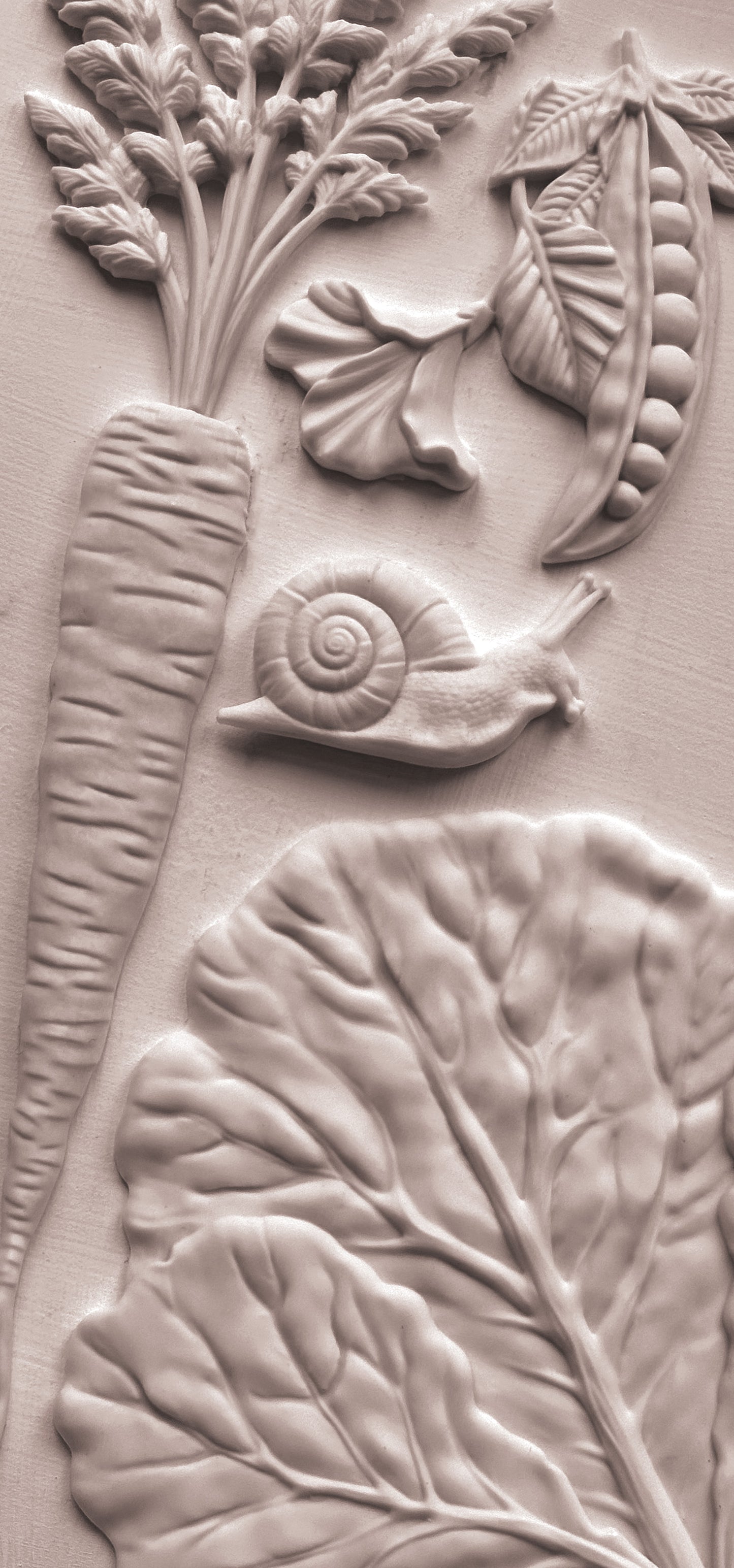 Spring Garden 6x10" Decor Mould by Iron Orchid Designs (IOD)