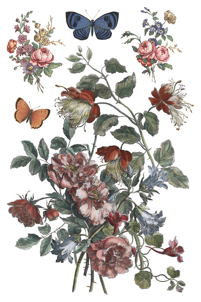 Saint Ouen 8x12” Transfer EIGHT Sheet Set by Iron Orchid Designs (IOD)