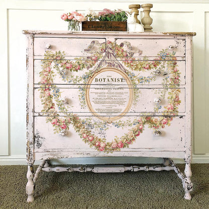 The Botanist 12x16" Decor Transfer FOUR Sheet Set by Iron Orchid Designs (IOD)