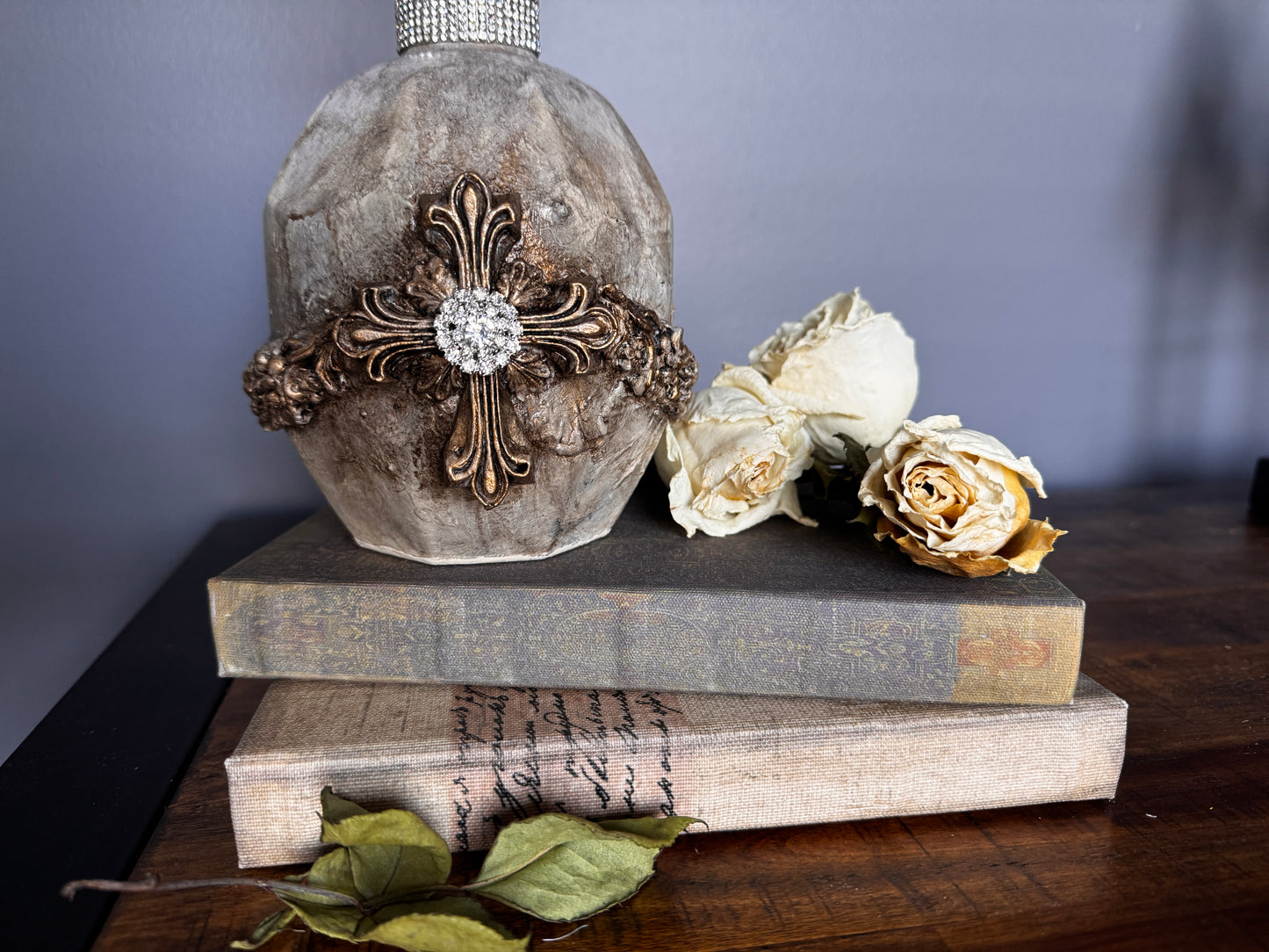 Les Croix 6x10" Decor Mould by Iron Orchid Designs (IOD)