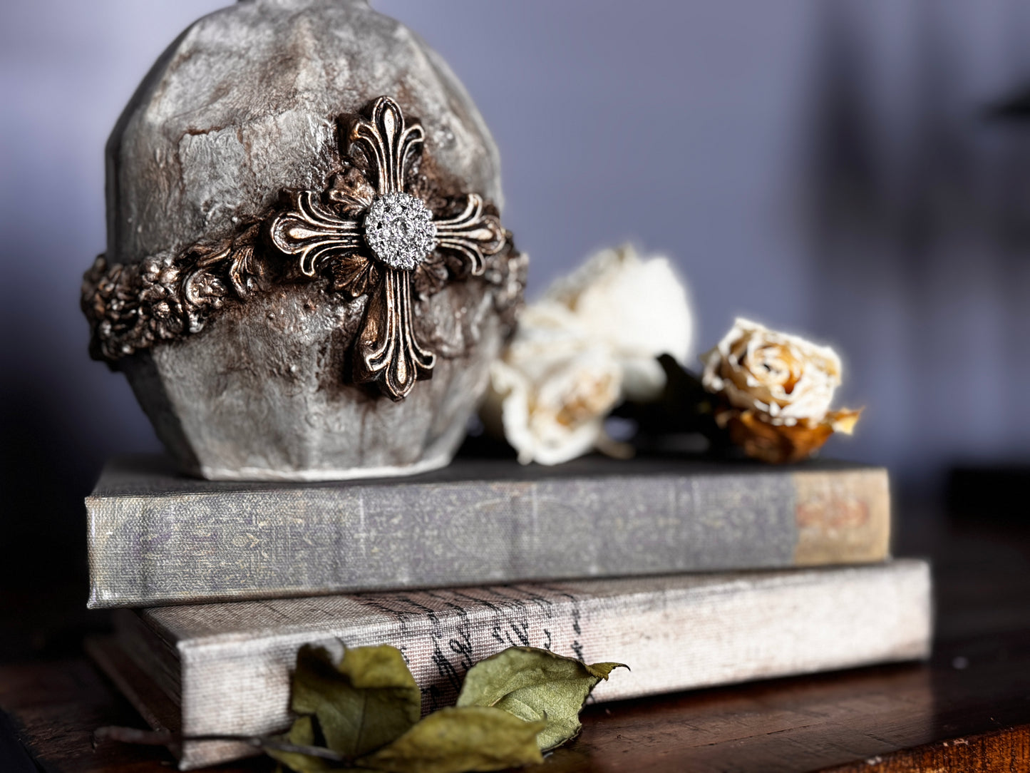 Les Croix 6x10" Decor Mould by Iron Orchid Designs (IOD)