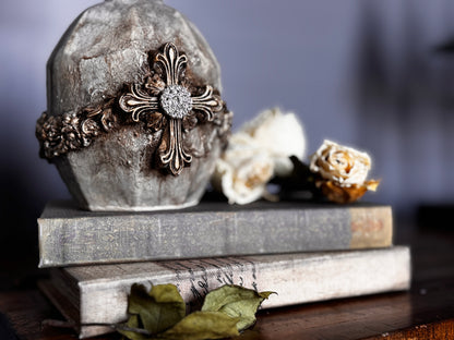 Les Croix 6x10" Decor Mould by Iron Orchid Designs (IOD)