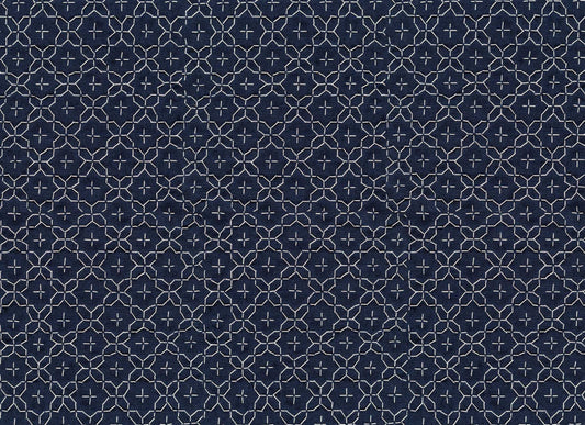 Sashiko 21x29" Decoupage Paper by Roycycled Treasures