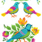 Vida Flora Paint Inlay Designed by Debi Beard