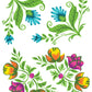 Vida Flora Paint Inlay Designed by Debi Beard