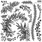 Winter Adornment 12x12 Decor Stamp (2 Sheet Set) *Limited Edition*