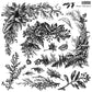 Winter Adornment 12x12 Decor Stamp (2 Sheet Set) *Limited Edition*