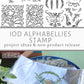 Alphabellies Decor Stamp