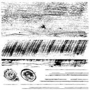 Barnwood Planks 12x12" Decor Stamp - TWO sheet set by Iron Orchid Designs (IOD)